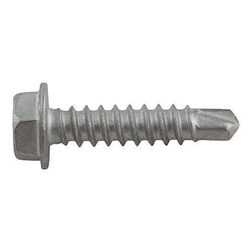 #10-16 x 2-1/2 DeWalt Self-Drilling Screw | Indented Hex Washer Head | Point | Carbon Steel | DFSEHH265 (100/Pkg.)