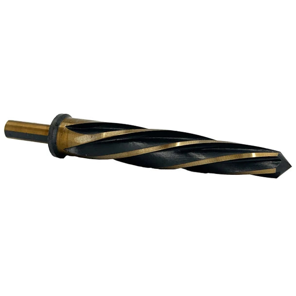 15/16" Straight Shank Bridge Reamer | Black & Gold HSS | KFDRBSS15/16