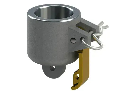 6" Cam & Groove Dust Cap | U-Tite | Aluminum
