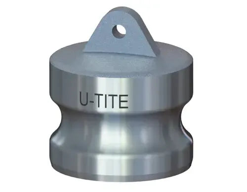 6" Cam & Groove Dust Plug | U-Tite | Aluminum