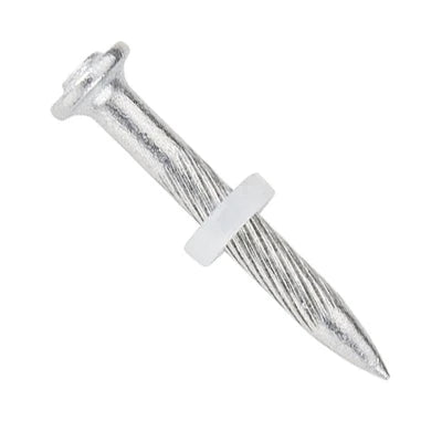 DeWalt 8mm Head Pin | 62mm Rebar Base Clip | Top Hat | 50716-PWR (100/Pkg.)