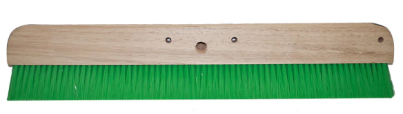 Magnolia Brush 3324-N | 24" Green Nylon Threaded Push Broom Head