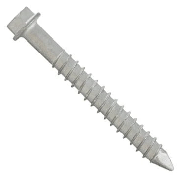 3/16" x 2-3/4" DeWalt Concrete Screw Anchor | Crete-Flex | Hh Head | Carbon Steel Stalgard | DFM4EMH550 (100/Pkg.)
