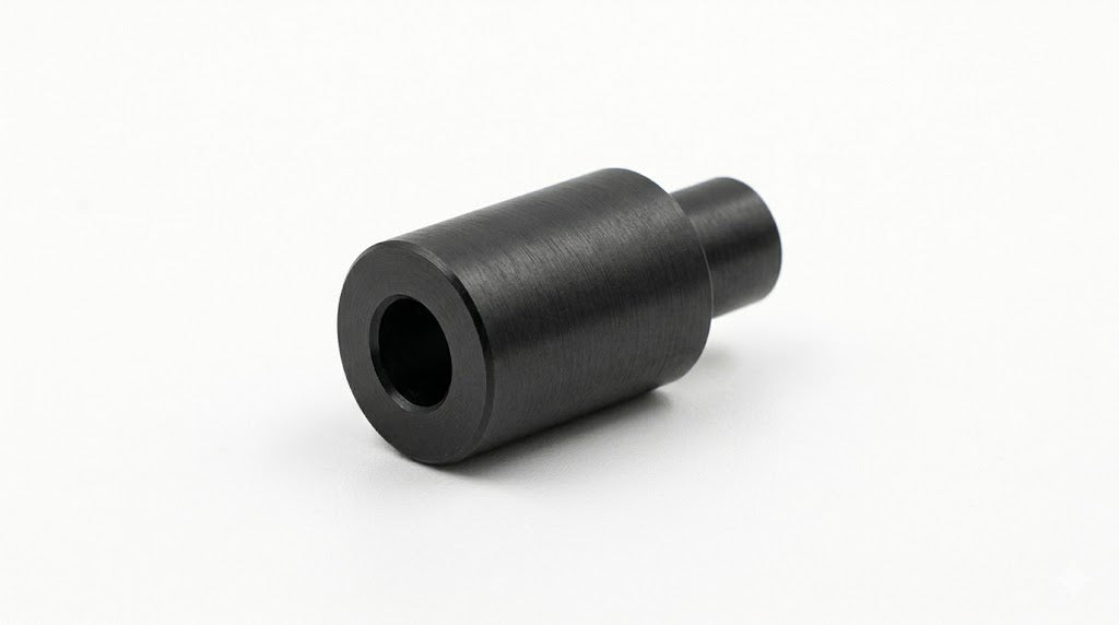 1/4" OD X 5/16" Swage Standoffs | #6 Hole | 1/16" Panel | Brass | Black Oxide (250/Pkg.)
