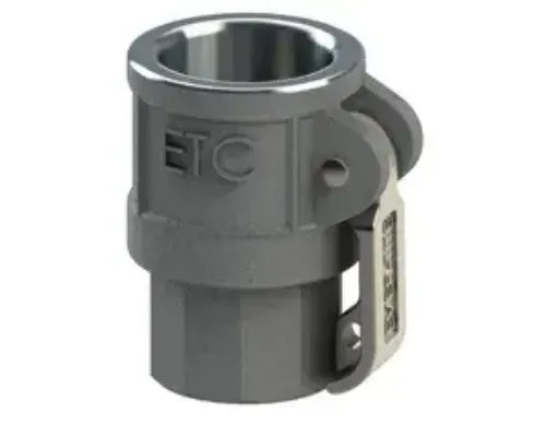 2" Type D Cam & Groove Coupler x Female NPT | Ever-Tite | Aluminum