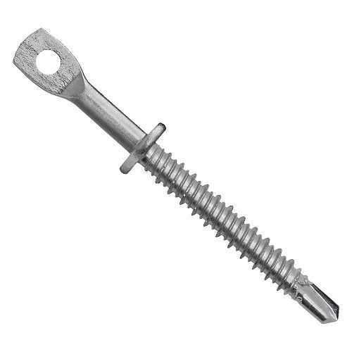 1/4" x 3-" DeWalt Ceiling Screw Eyelet | 3/16 Rod | PFM2251500 (100/Pkg.)