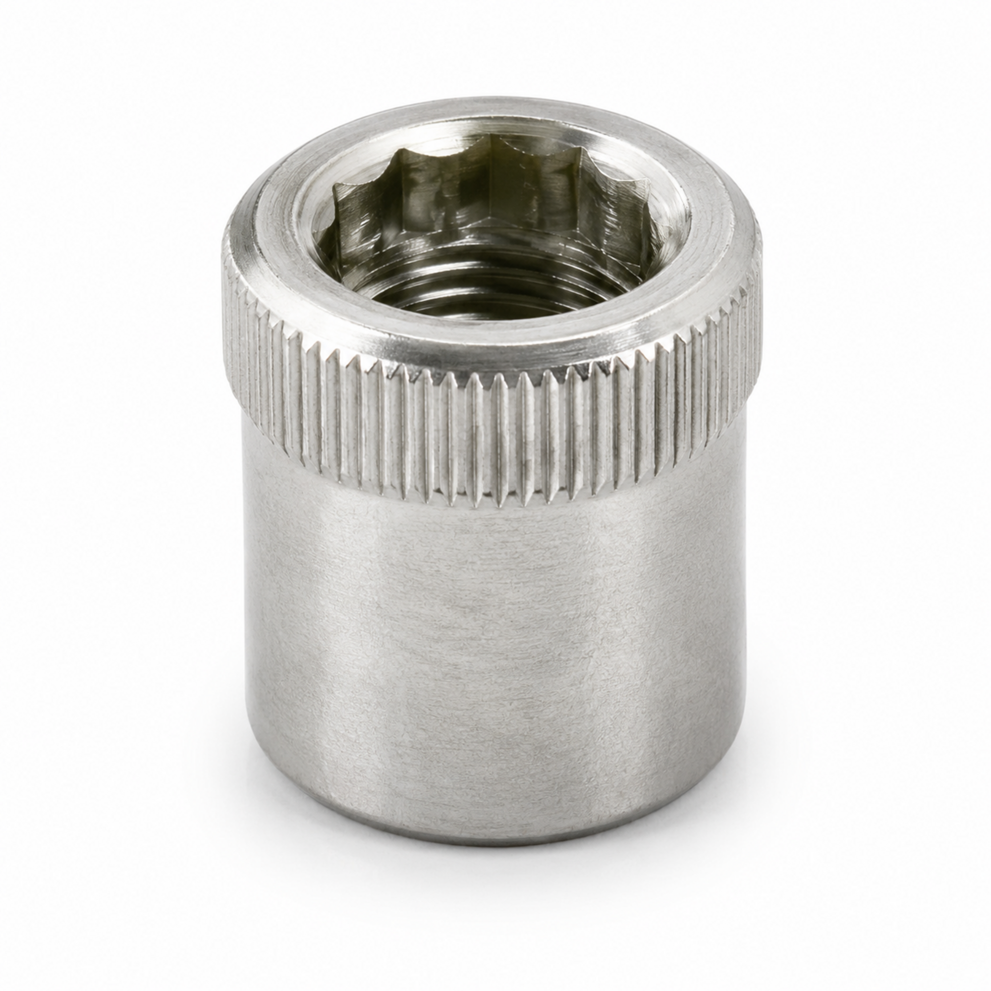 HOLO-KROME 07060 #10-32 Allenuts | 12-Point Socket Drive | 18/8 Stainless Steel (100 / Pkg.)