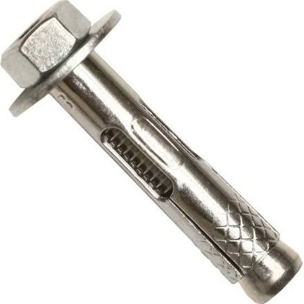 Hex Head Sleeve Anchor, 304 Stainless Steel