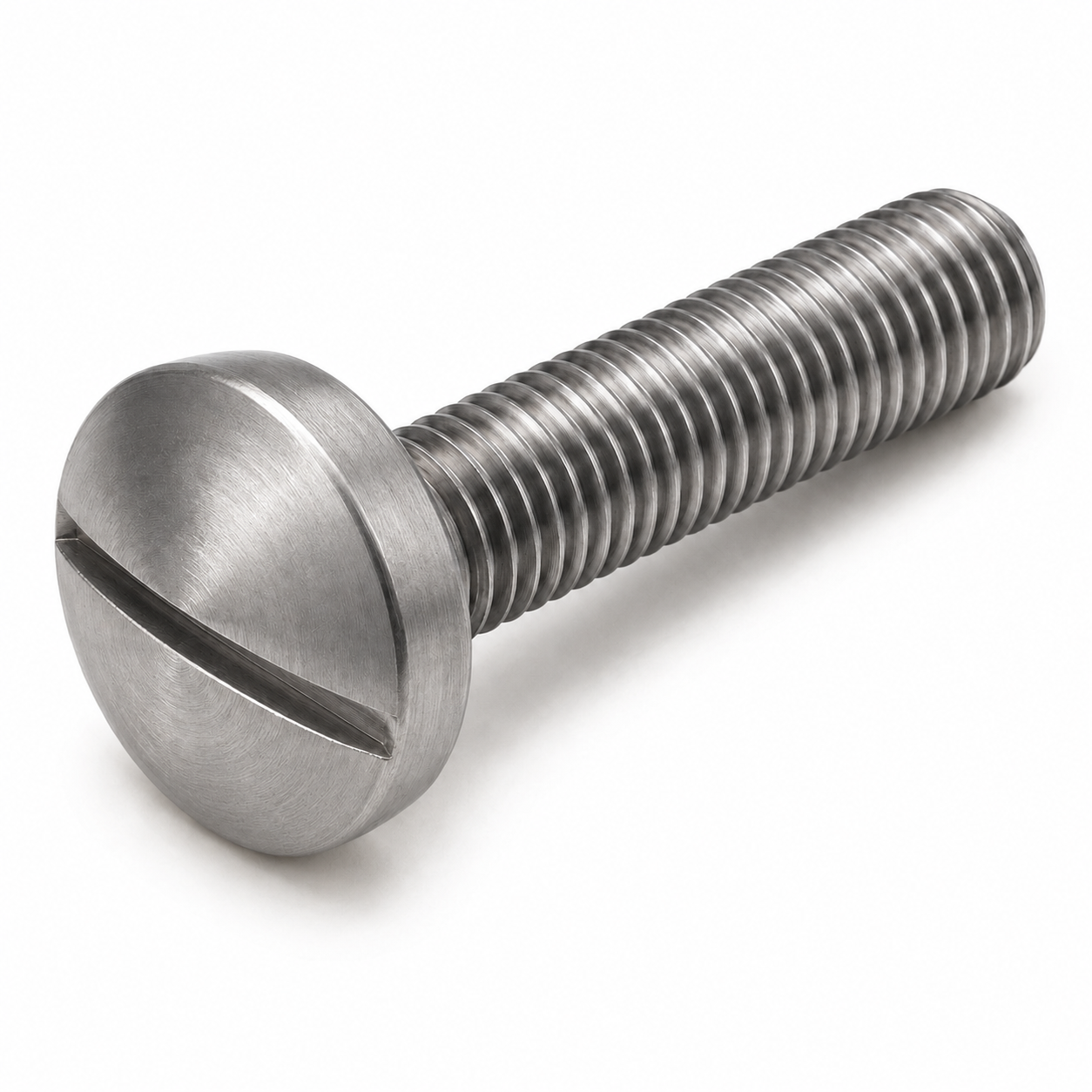 #10-32 X 1" Binding Head Machine Screws | Slotted Drive | Plain Steel (100 / Pkg.)