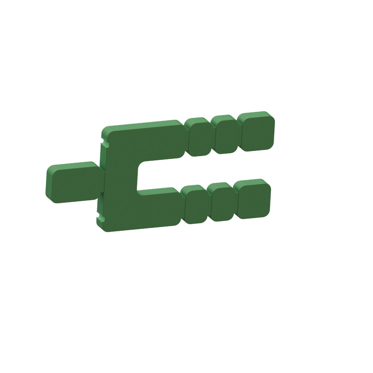 Glazelock Mini ShimStack Stackable Shims | Green Plastic