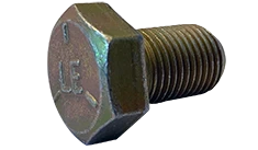 MS90726-5 | Mil-Spec Hex Head Cap Screws | Steel Cadmium Yellow Plated | 1/4-28 X 5/8" (3000 / Pkg.)