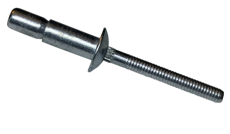 Protruding Head Structural Rivet, Aluminum, Gold Chromate