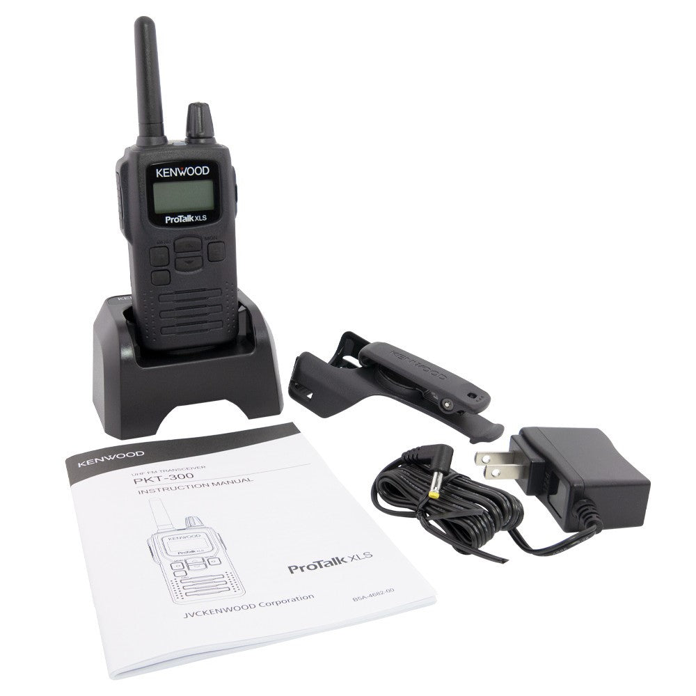 Kenwood Pro Talk LT Two-Way Radio Pocket Sized UHF FM Portable Radio