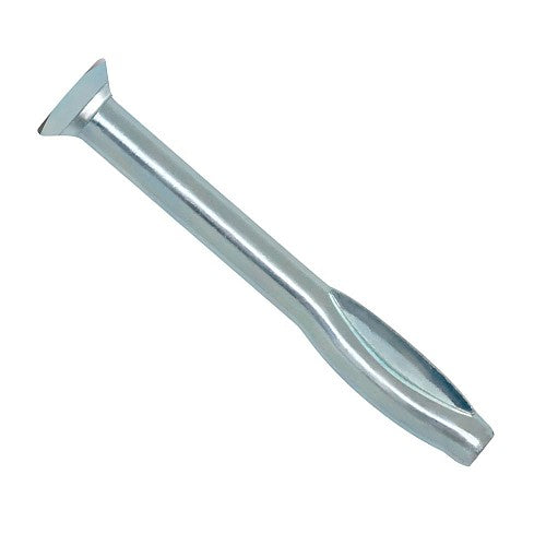 1/4" x 1-1/2" DeWalt Drive Pin Anchor | Flat Head | Carbon Steel Zinc Plated | 03242-PWR (100/Pkg.)