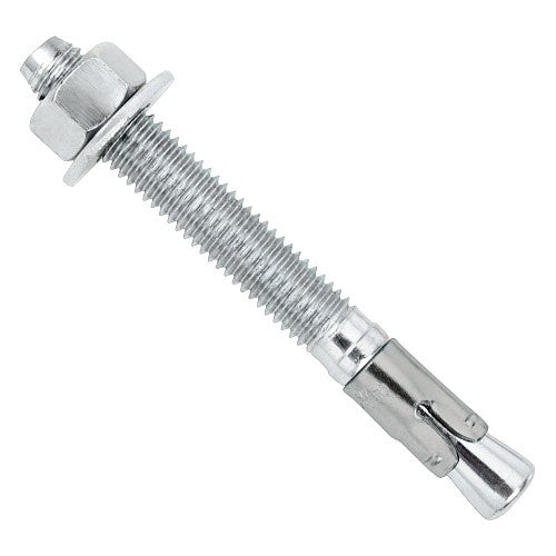 3/8" x 3" DeWalt Power-Stud+ SD2 Wedge Expansion Anchor | Carbon Steel Zinc Plated | 7413SD2-PWR (50/Pkg.)