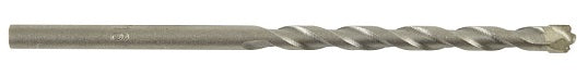 Straight Shank Masonry Drill Bit, Carbide Tipped