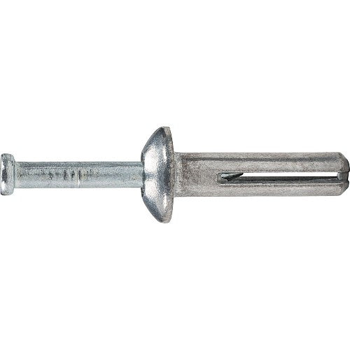1/4" x 2" DeWalt Zamac Nailin | Mushroom Head | 304 Stainless Steel | 02876-PWR (100/Pkg.)