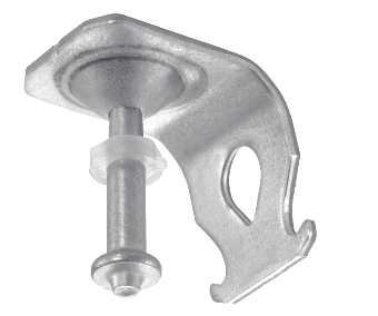 Gripple Duct Trapeze No. 2 | 5 Ft | ALH32 Hilti Ceiling Clip End + 1.25" Pin (Shot Fire) | 100 lb SWL | DT2-ALH32-5FT (10/Pkg.)