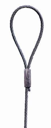 Gripple Standard Hanger No. 4 | 30 Ft | Loop End | 495 lb WLL | HF4-LG-30FT (5/Pkg.)