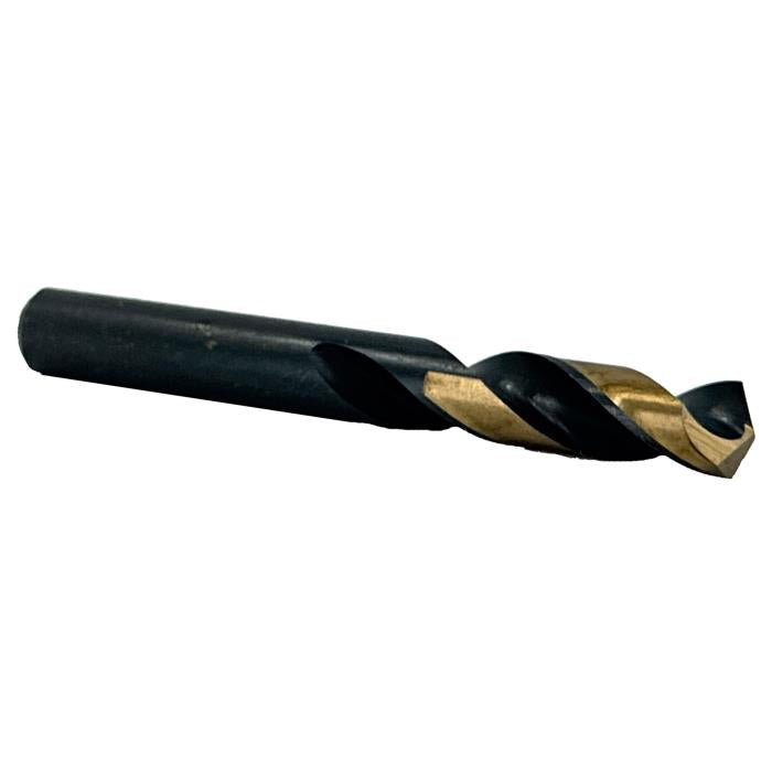 HSS Screw Machine Drill Bit, Black & Gold
