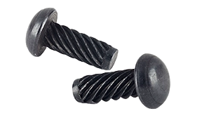 [3000 BULK] U Drive Screws | Round Head | Steel Black Oxide | #14 X 5/8