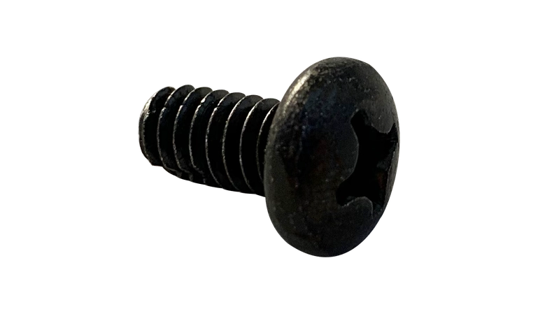 [4000 BULK] Type F Thread Cutting Screws | Pan Head | Phillips Drive | Steel Black Oxide | #10-24 X 1 1/4