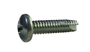 [10000 BULK] Type 23 Thread Cutting Screws | Pan Head | Phillips Drive | Steel Zinc Plated | #5-40 X 3/8