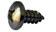 [500 PKG] Type B Self Tapping Sheet Metal Screws | Pan Head | Phillips Drive | 18/8 Stainless Steel | 1/4 X 2