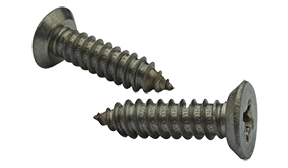 [2000 BULK] Type A Self Tapping Sheet Metal Screws | Flat Undercut Head | Phillips Drive | 18/8 Stainless Steel | #14 X 3/4