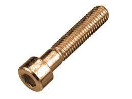 [30 PKG] Socket Head Cap Screws Brass 6/32 X 1/2