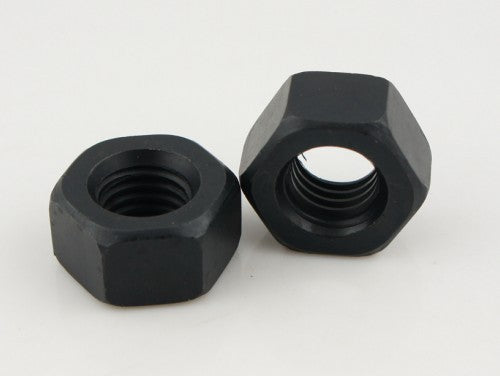 [2500 BULK] Hex Nuts Black Nylon 4-40