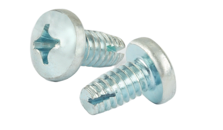 [8000 BULK] Type 1 Thread Cutting Screws | Pan Head | Phillips Drive | Steel Zinc Plated | #10-32 X 1/2
