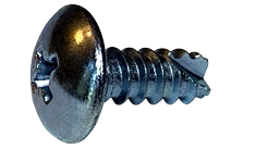 [10000 BULK] Type 25 Thread Cutting Screws | Truss Head | Phillips Drive | Steel Zinc Plated | #8 X 1/2