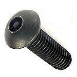 #8-32 X 1/4" Button Head Cap Screws | Tamper Resistant | Pin-In Socket Drive | Alloy Steel (100 / Pkg.)