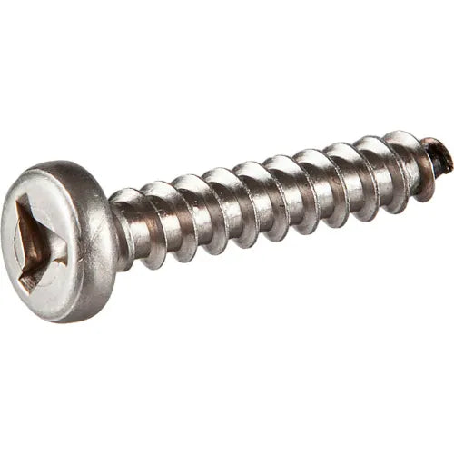 [100 PKG] Sheet Metal Screws Pan Head Tri Wing 18/8 Stainless Steel 8 X 3/4