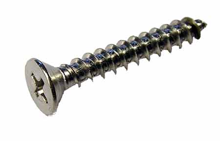 [200 PKG] Sheet Metal Screws Type A Phillips Flat Head 316 Stainless Steel #10 X 3/8