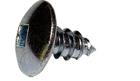 #6 X 1/4" Type AB Self Tapping Sheet Metal Screws | Truss Head | Square Drive | Steel Zinc & Bake (5000/Pkg.)