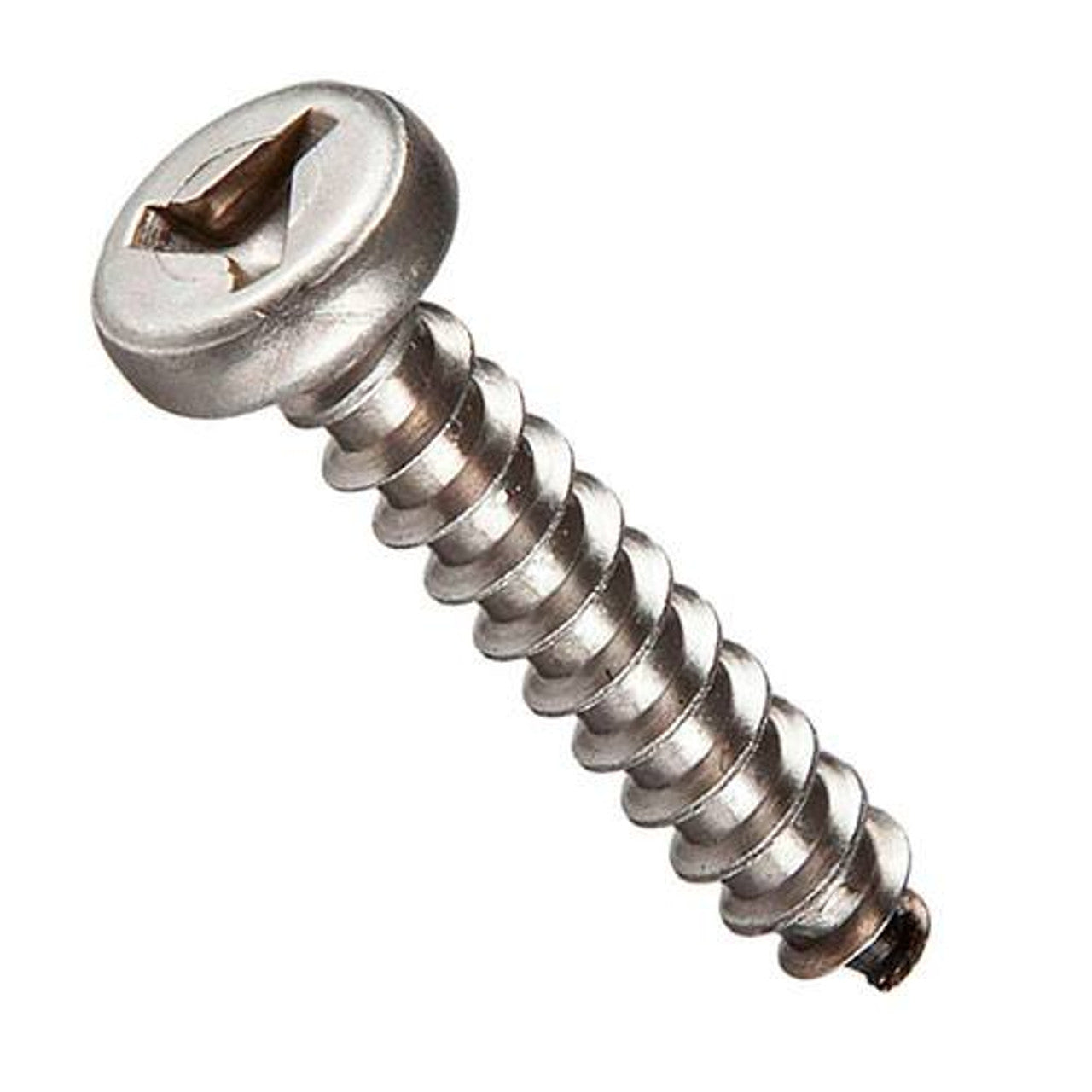 [100 PKG] Machine Screws | Pan Head | Tri Wing Drive | 18/8 Stainless Steel | #10-24 X 1/2
