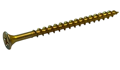 [5000 BULK] Coarse Thread Drywall Screws | Bugle Head | Phillips Drive | Steel Zinc Yellow | #6 X 1-1/2