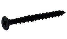 [2000 BULK] High-Low Thread Drywall Screws | Bugle Head | Phillips Drive | Steel Black Phosphate | #8 X 3