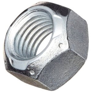 [20 PKG] Hex Top Lock Nuts 18/8 Stainless Waxed 7/16-20