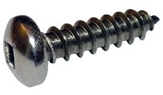 #8 X 1/4" Type AB Self Tapping Sheet Metal Screws | Pan Head | Square Drive | 18/8 Stainless Steel (5000/Pkg.)