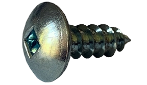 #8 X 3/4" Type A Self Tapping Sheet Metal Screws | Truss Head | Square Drive | Steel Zinc & Bake (5000/Pkg.)
