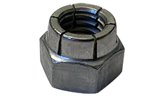 [125 PKG] Hex Lock Nuts Flex Type 18/8 Stainless 3/8-16
