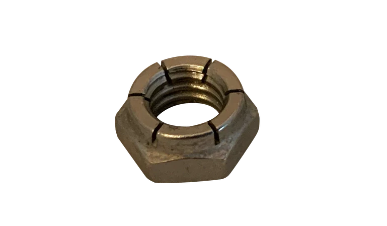 [250 PKG] Hex Lock Nuts Flex Type Thin Height 18/8 Stainless 10-24