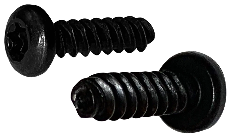 [10000 BULK] Thread Rolling Screws Torx Pan Head Steel Black Oxide & Waxed Tri-Lobe 48-2 #4-20 X 3/4 Plastite Screws Alternative