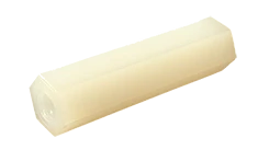 [100 PKG] Standoffs Hex Female Nylon 6/6 4/40 Thread X 9/16 Length