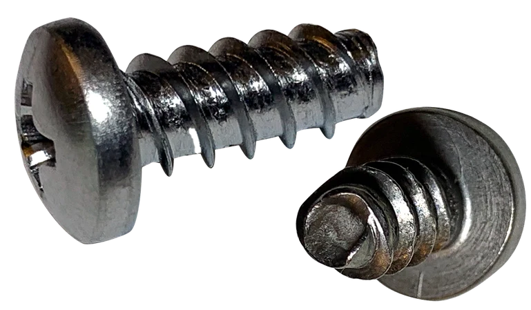 [1250 BULK] Thread Rolling Screws Phillips Pan Head 18/8 Stainless Steel Tri-Lobe 48-2 #10-14 X 2 Plastite Screws Alternative