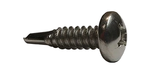 [3000 BULK] Self Drilling Screws Phil Pan #3 Point 18/8 Stainless 10 X 1 1/2