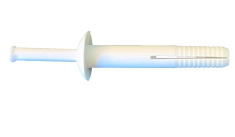 Mushroom Head Nylon Anchor Rivet, White Nylon, Nylon Pin